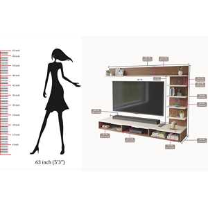 ชุดวางทีวี Primax Plus Minimalist ดีไซน์มาตรฐานสำหรับทีวีขนาดไม่เกิน 40 นิ้ว - Product Image 4