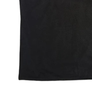 Camiseta AKA Black Ringer con Ribete Rosa y Letras Griegas Bordadas, Camiseta Casual para Mujer en Color Negro y Rosa - Product Image 3