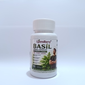 Capsules de complément alimentaire à base de basilic - Product Image 1