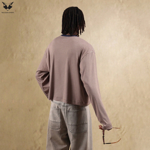 Chemises à manches longues pour hommes, best-seller, prix de gros abordable, meilleur produit, qualité supérieure, couleur marron. - Product Image 2