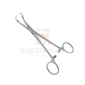 Pince à serviette chirurgicale Roeder, taille personnalisée, en acier inoxydable allemand, instrument de fixation de drap, certifié CE ISO, couleur rose poudré - Product Image 1