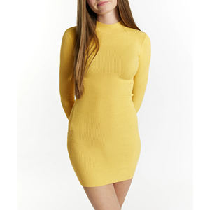 Proveedor de Vestidos Ajustados Personalizados con Mangas Largas, Vestido Mini de Diseño Personalizado - Product Image 1