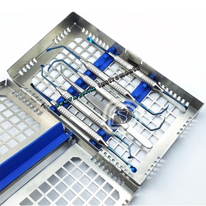 Juego de 6 piezas de instrumentos de elevación sinusal dental con estuche, instrumentos de elevación sinusal maxilar, logotipo personalizado, Instrumentos dentales CE PK - Product Image 1