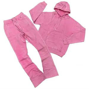 ชุดวอร์มคนท้องแบบ unisex ทรงปกติ สำหรับฤดูหนาว ดีไซน์ทันสมัย ผ้าฝ้าย 100% น้ำหนักเบาและสวมใส่สบาย เหมาะสำหรับเล่นกีฬา ออกกำลังกาย และสวมใส่ลำลอง - Product Image 6