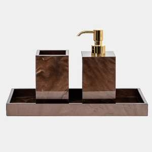 Top Sale of Resin <b>Bathroom</b> <b>Set</b> Handmade With Effect Resin <b>Bathroom</b> <b>Accessories</b> Gift <b>Set</b> at Price Low Price in India - Product Image 1