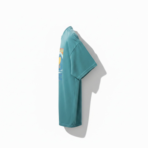 High Quality 220gsm Oversized <b>Long</b> <b>T</b>-<b>Shirt</b> Custom Printed Eco-Friendly Anti-UV 100% Polyester Drop Shoulder Men - Product Image 3