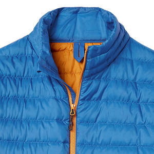 เสื้อแจ็คเก็ตพัฟเฟอร์ผู้ชายไล่เฉดสี ปิดซิป กันลม เป็นมิตรกับสิ่งแวดล้อม สวมใส่สบายในฤดูหนาว ผ้าโพลีเอสเตอร์ 100% - Product Image 5