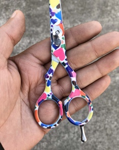 High Quality Professional Japanese Right Handed Barber Scissors Hair Cutting Scissors Tegra Surgical 28 <b>Teeth</b> Medium Handle - Product Image 3