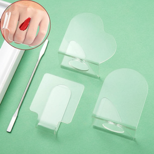 Palette de mélange de maquillage professionnelle en acrylique transparent, outil de mélange de pigments cosmétiques et de nail art pour salon de beauté - Product Image 1