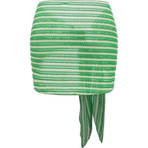 Pareo de Playa Transparente de Gasa para Mujer, con Rayas, Ligero, para Cubrir el Traje de Baño - Product Image 2