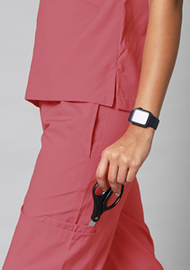 New Design Woven Spandex Scrubs Suit Hospital Uniforms Medical <b>Nurse</b> Uniform Jogger <b>Nurse</b> Type Scrub Sets Summer Unisex - Product Image 3