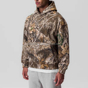 เสื้อฮู้ดดี้ผ้าฟลีซพิมพ์ลายดิจิตอลปักลายสำหรับฤดูหนาว ขายส่ง เสื้อกันหนาวแบบสวมหัว เสื้อฮู้ดดี้สำหรับล่าสัตว์ - Product Image 2