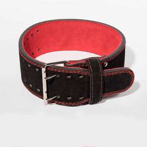 เข็มขัดยกน้ำหนักหนังแท้ปรับระดับได้สำหรับฟิตเนสและเพาะกาย เข็มขัดยกน้ำหนักหนังแท้แบบสั่งทำพิเศษสำหรับออกกำลังกาย - Product Image 2