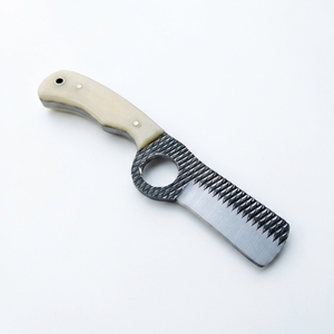 Carbon Steel Western Cowboy Bull Cutter <b>Knife</b> Bone Handle Fixed Blade Hunting <b>EDC</b> Camping Outdoor <b>Knife</b> Manufacturer - Product Image 4