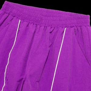 Custom 100% Nylon Windbreaker Tracksuit Reflective Piping <b>Jacket</b> and Pants Jogging Sportswear Set - Product Image 2