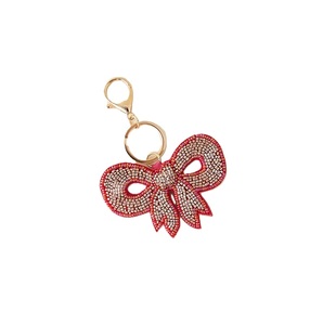 Porte-clés de luxe fait main, brodé de perles de rocaille classiques, avec anneau métallique, broderie traditionnelle écologique en perles de rocaille de verre, usage quotidien - Product Image 5