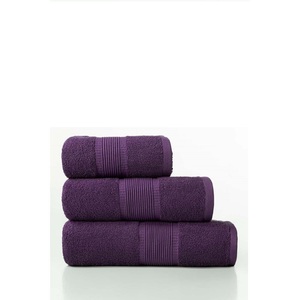 Juego de Toallas de Baño de Algodón SPA Color Morado, Súper Absorbentes, Suaves, de Tela Transpirable para Manos y Cara, para Hotel y Spa, Venta al Por Mayor - Product Image 1