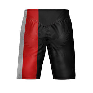 กางเกง MMA รุ่นใหม่ น้ำหนักเบา ผ้าล้างทำความสะอาดได้ ด้านหน้าผ้าโพลีเอสเตอร์/ไนลอน ระบายอากาศ แห้งเร็ว ออกแบบเพื่อความคล่องตัวและความยืดหยุ่น - Product Image 2