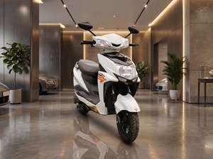 Scooter Eléctrico NK E-BIKES Ninja Mini Blanco de Engtian Electric Bike Public Limited con Marcha Atrás y Pantalla Digital - Product Image 6