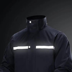 Impermeable y Cortavientos Reflectante Ligero de Invierno, Casual, con Borde Ancho, para Adultos, para Excursiones al Aire Libre y Trabajos de Saneamiento - Product Image 6