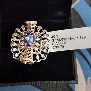 แหวนเพชรทรงกลมแบบเอธนิคสีทองสำหรับผู้หญิง ประดับด้วยเพชรเลี้ยงในห้องปฏิบัติการ เหมาะสำหรับงานปาร์ตี้ งานเฉลิมฉลอง และวันครบรอบ - Product Image 1