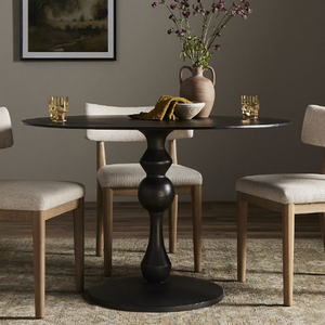 Mesas de Comedor Modernas de Aluminio Negro de Nuevo Diseño, para Uso en el Hogar y Restaurantes - Product Image 4