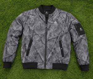 Custom Gray Camo Quilted Bomber <b>Jacket</b> for Men & Women <b>Zip</b> <b>Up</b> Flight <b>Jacket</b> Windproof Winter Hunting Outdoor Tactical <b>Jacket</b> OEM - Product Image 6