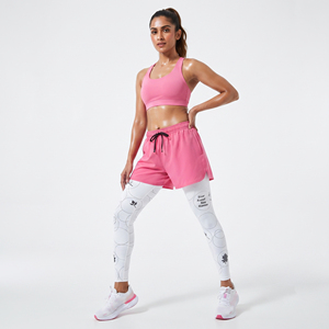 Leggings Estampados con Cintura Ajustable, Shorts Deportivos para Mujer, Leggings de Doble Capa para Gimnasio y Entrenamiento, Pantalones de Compresión con Estampado Personalizado - Product Image 4