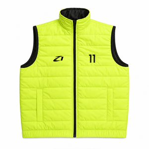 Chaleco Acolchado de Alta Visibilidad Personalizado al por Mayor, Chaquetas sin Mangas Ligeras y Aisladas para Hombre, Marca Privada OEM, EE. UU. - Product Image 5