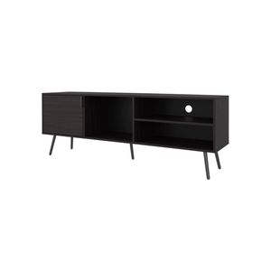 Mobile TV Wengue Multistorage con anta e design a vani aperti - Product Image 3