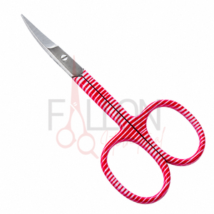 Professional Stainless Steel Curved Embroidery <b>Scissors</b> Blue Handle Precision Thread Cutting Nail <b>Cuticle</b> <b>Scissors</b> - Product Image 3