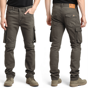 Servicio OEM, Jeans Cargo para Hombre Resistentes al Agua, Personalizables en Grandes Cantidades, Alta Calidad, Múltiples Bolsillos, Estilo Premium, Aspecto Clásico - Product Image 2