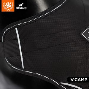 Pettorina Professionale Premium in PVC per Cani, Regolabile, per Addestramento Notturno all'Aperto, con Cinghia Visibile sul Petto - Product Image 3