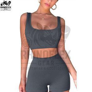 Women Active Wear Sports Bra And Short <b>Set</b> Gym Workout Fitness Exercises Yoga Top Comfort Stretch Bras And Shorts <b>Set</b> - Product Image 5