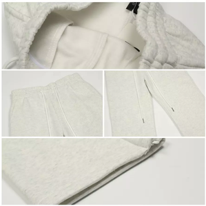 Pantalon de jogging personnalisé en coton biologique respirant et lourd, brodé, pour homme, idéal pour la gym et le fitness - Product Image 4