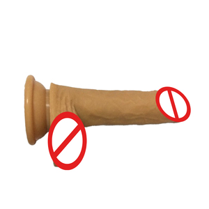 Dildo Stimolatore Punto G a Doppio Strato in Silicone Liquido Impermeabile, Giocattolo Portatile per Masturbazione Femminile, Pene Finto Morbido - Product Image 5