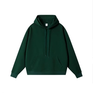 เสื้อฮู้ดสีชมพูแบบยูนิเซ็กซ์ ทรงโอเวอร์ไซส์ ผ้าฝ้ายเฟรนช์เทอร์รี่ สวมใส่สบายๆ สำหรับฤดูใบไม้ร่วง มีกระเป๋า - Product Image 5