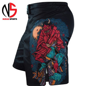 Fully Sublimated Adults Men's MMA <b>Shorts</b> Made With <b>Polyester</b> Adjustable Waist Martial Arts MMA Boxing <b>Shorts</b> with oem Service - Product Image 2