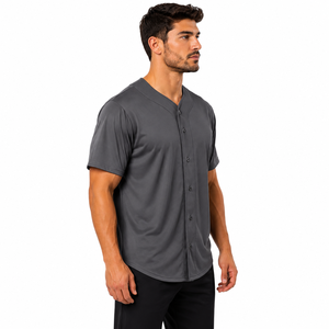 Maillot de sport moderne doté d'un tissu de qualité supérieure pour les joueurs lors des matchs et des entraînements d'équipe, offrant une grande liberté de mouvement et un style sportif. - Product Image 4