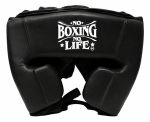 Customized Professional Premium Quality No Boxing No Life Full Face Boxing Head Guard Cheek Bar Breathable Adjustable Design - Product Image 3