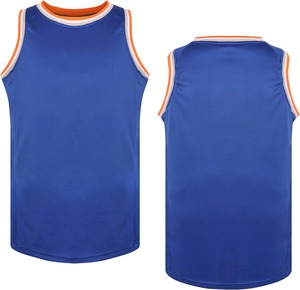 <b>Light</b> Blue V-<b>Neck</b> Basketball Jersey Sleeveless Mesh Breathable Regular Fit Unisex Adult Sport Apparel - Product Image 3