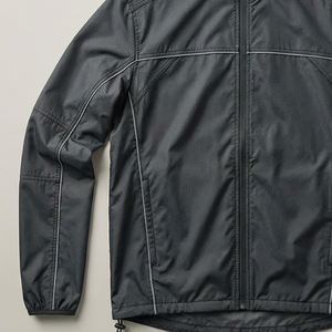 Chaqueta Cortavientos Ligera Impermeable con Capucha Unisex para Ropa Urbana, Senderismo al Aire Libre, Transpirable, Impermeable, Cortavientos para Hombre - Product Image 2