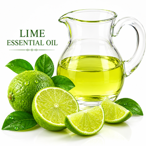 Aceite Esencial de Lima Puro y Natural, Destilado al Vapor, Aceite Aromático de Cáscara de Lima a Granel para Aromaterapia, Fabricación de Jabones y Velas, OEM/ODM - Product Image 3