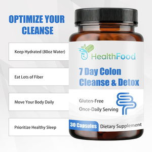 Cápsulas de Limpieza de Colon de 7 Días, Más Vendidas, con Hoja de Senna, Apoyo para la Salud Digestiva, Alivio del Estreñimiento Ocasional - Product Image 3