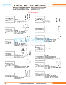Alicates Aderer, Alicates para Doblar Alambre, Alicates de Ortodoncia - Product Image 2