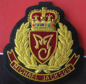 Handmade Bullion Patch Embroidery on Black Felt Embroidered Crest American Hand Made Blazer Badge Fashion Twill Fabric Badges - Product Image 5