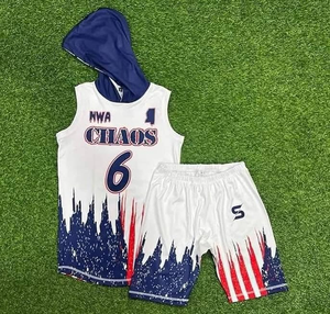 UNIFORMES DE FÚTBOL 7V7 DE ALTA CALIDAD AL POR MAYOR PARA ADULTOS, PAQUETE DE OFERTA, CONJUNTO DE COMPRESIÓN SUBLIMADO CON BANDERA PARA ENTRENAMIENTO, JERSEYS IMPRESOS - Product Image 2