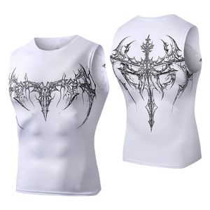 Débardeur de fitness pour homme, sans manches, respirant, écologique, en spandex/polyester tricoté, séchage rapide, haute qualité - Product Image 6