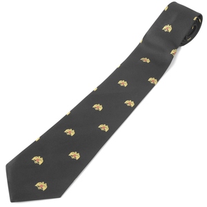 Cravate de luxe Rite écossais 32e degré, noir et or, avec double aigle, cravate formelle maçonnique pour homme - Product Image 3