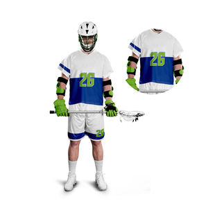 Uniforme de lacrosse 100% polyester cousu, vente en gros, nouveau design, taille personnalisée OEM, élégant, Ronpex International RI-110, hommes adultes - Product Image 1